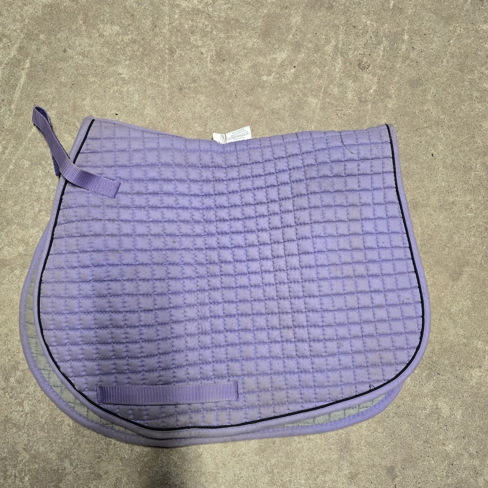 Purple Pony Size Saddle Pad